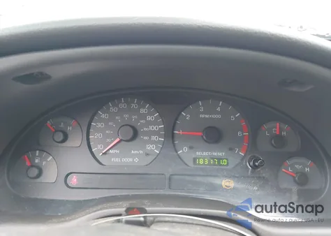 2001 Ford Mustang из США, поврежденный, VIN 1FAFP44461F132453